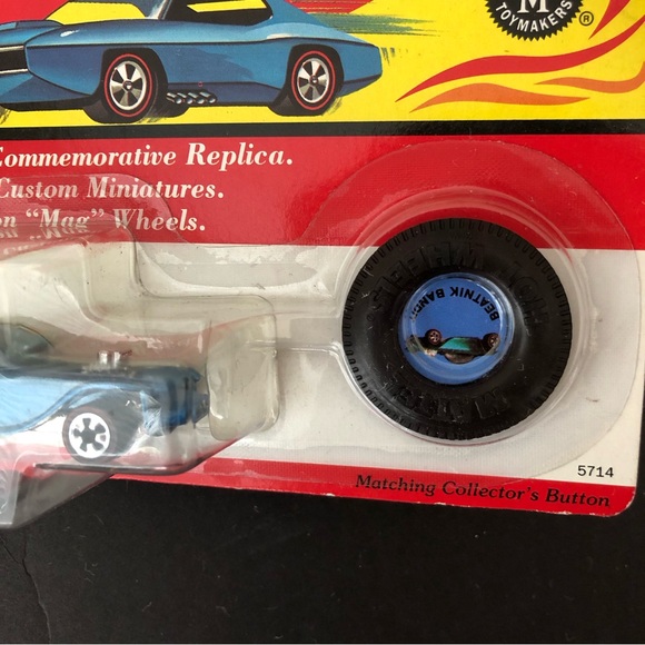 Hot Wheels Redlines Beatnik Bandit - Vintage Collection Series #5714 Blue - Picture 7 of 8